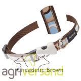 Hundehalsband Circadelic Brown von RedDingo (Gr: M)