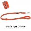 Hundeleine Snake Eyes Orange von RedDingo (Gr: S-M-L)